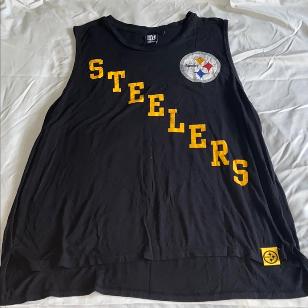 Lightly Worn NFL Pittsburgh Steelers Tank Top